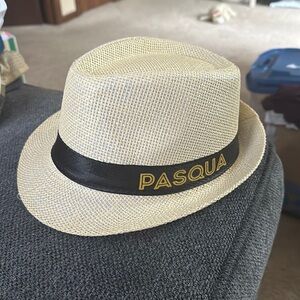 Pasqua fedora! Straw hat, So cute!!